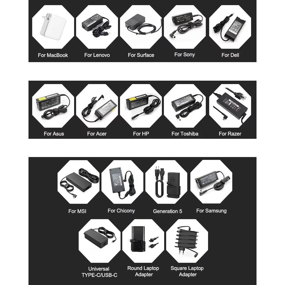 laptop charger for brand