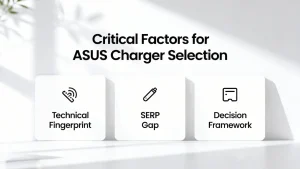 Critical Factors for B2B ASUS Charger Selection