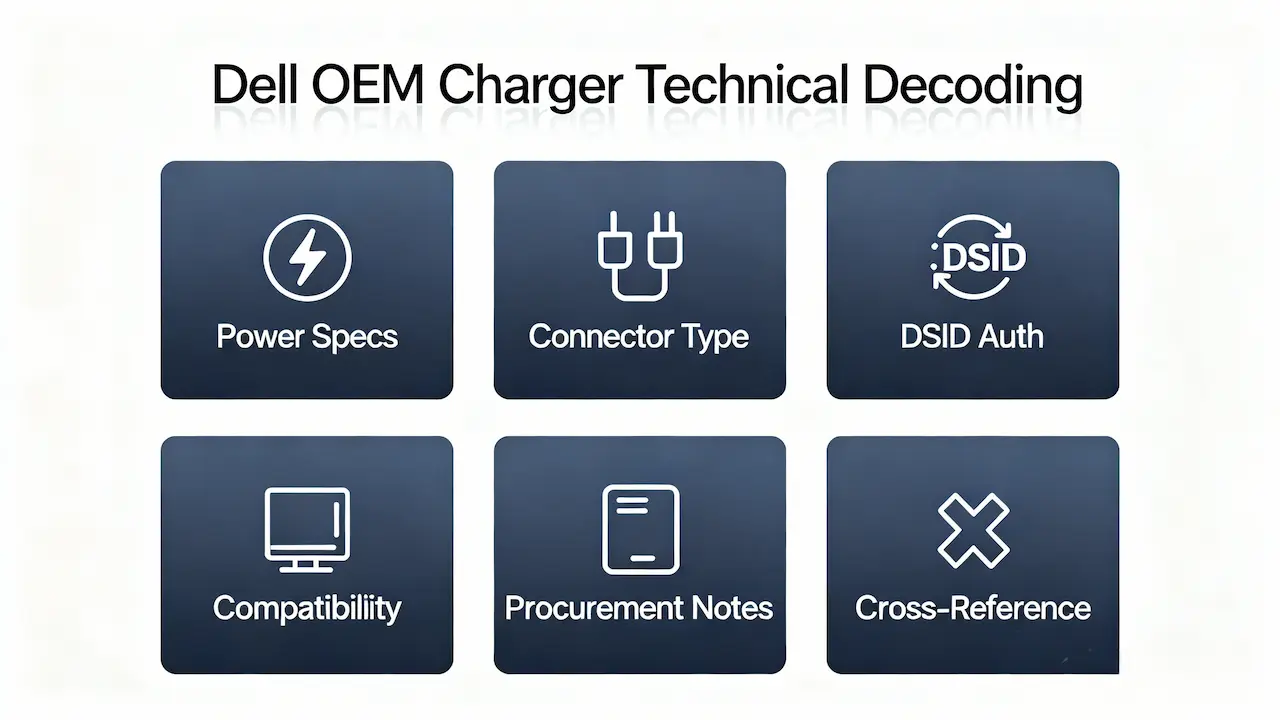 DELL OEM Charger Technical Decoding