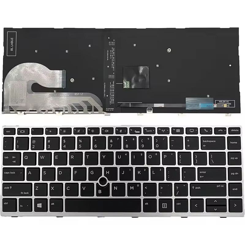 For HP EliteBook 840 G5 G6 846 G5 745 G5 USB notebook laptop keyboard