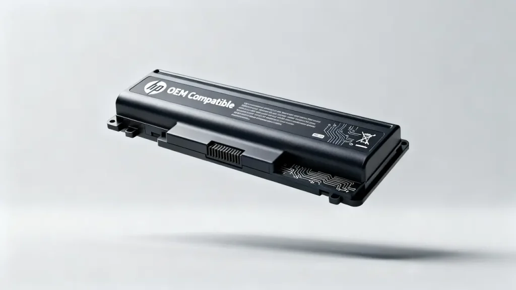HP laptop battery Model with OEM Compatible label