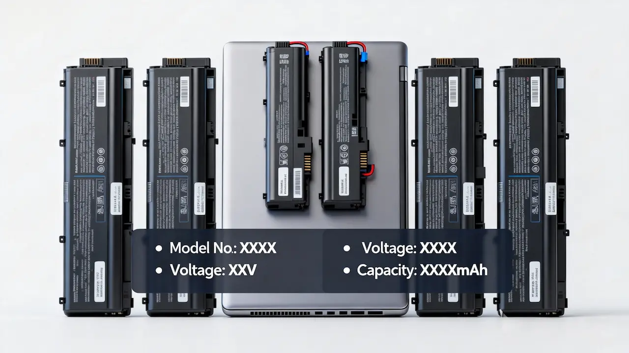 Toshiba laptop battery Model with OEM Compatible label