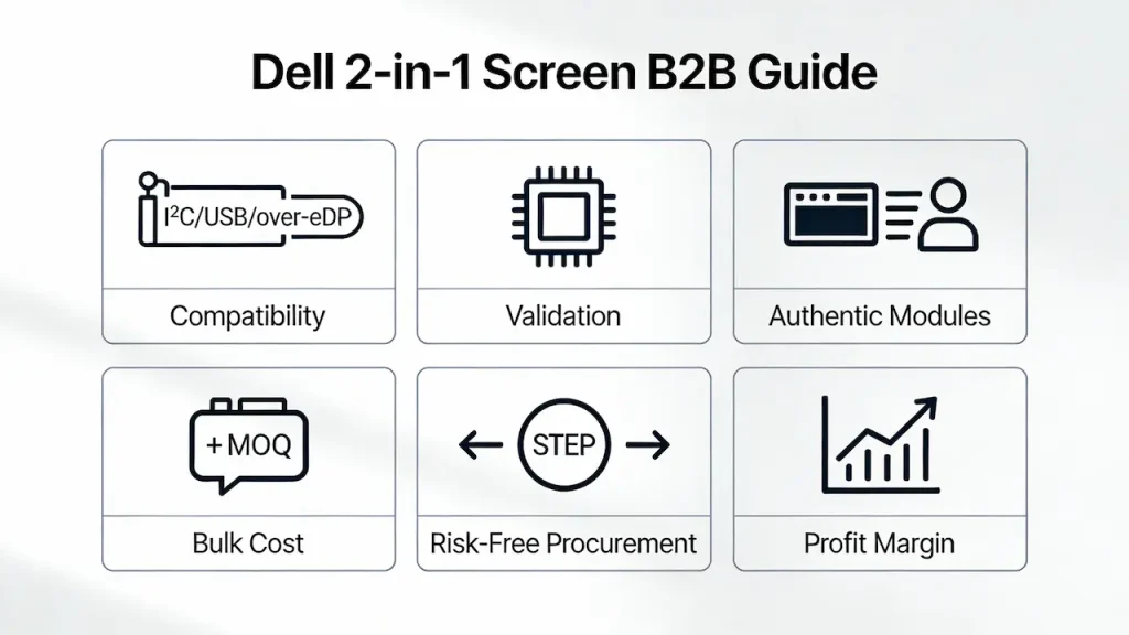 Dell 2-in-1 Laptop Screen Replacement