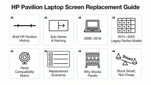 HP Pavilion Laptop Screen Replacement Guide