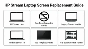 HP Stream Laptop Screen Replacement Guide