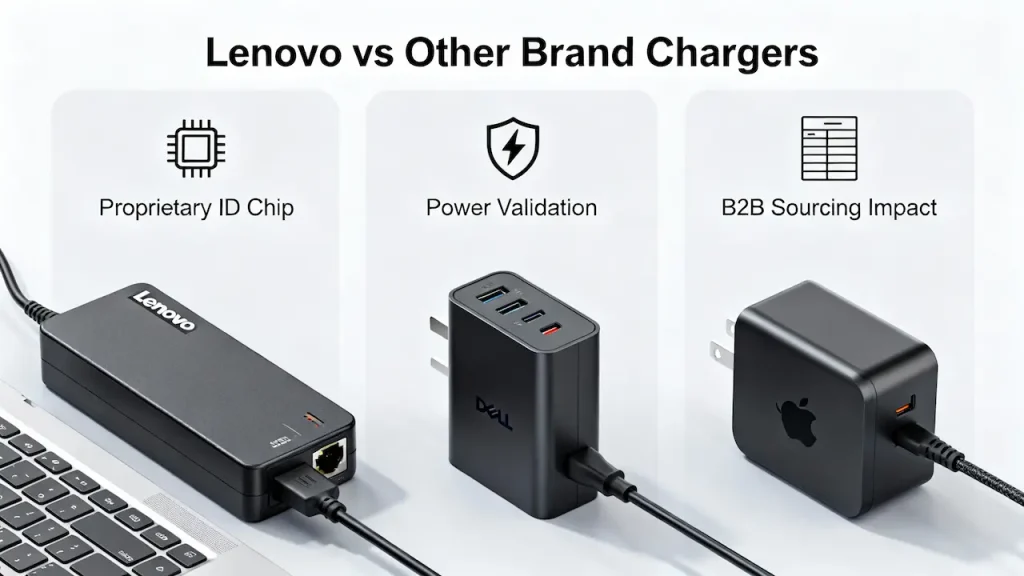 Lenovo VS Other Brand Charger