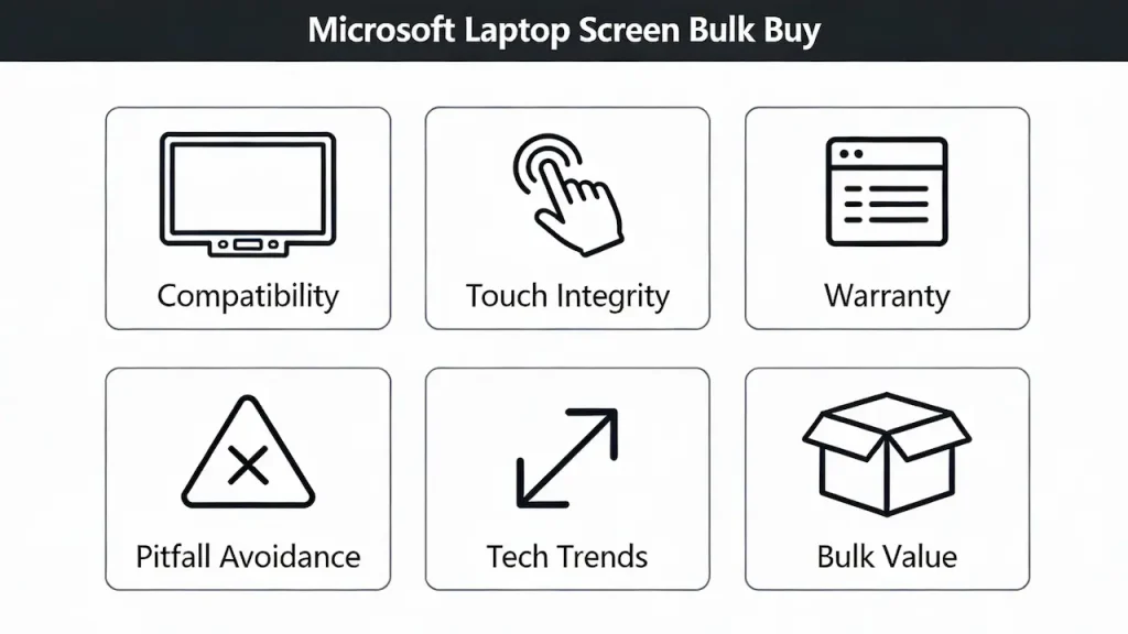 Microsoft Laptop Screen Bulk Buy