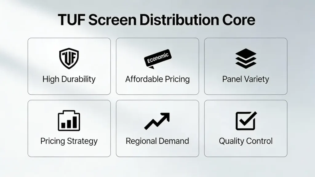 TUF Screen Distribution Core