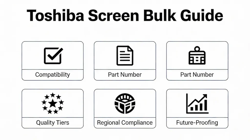 Toshiba laptop screen replacement