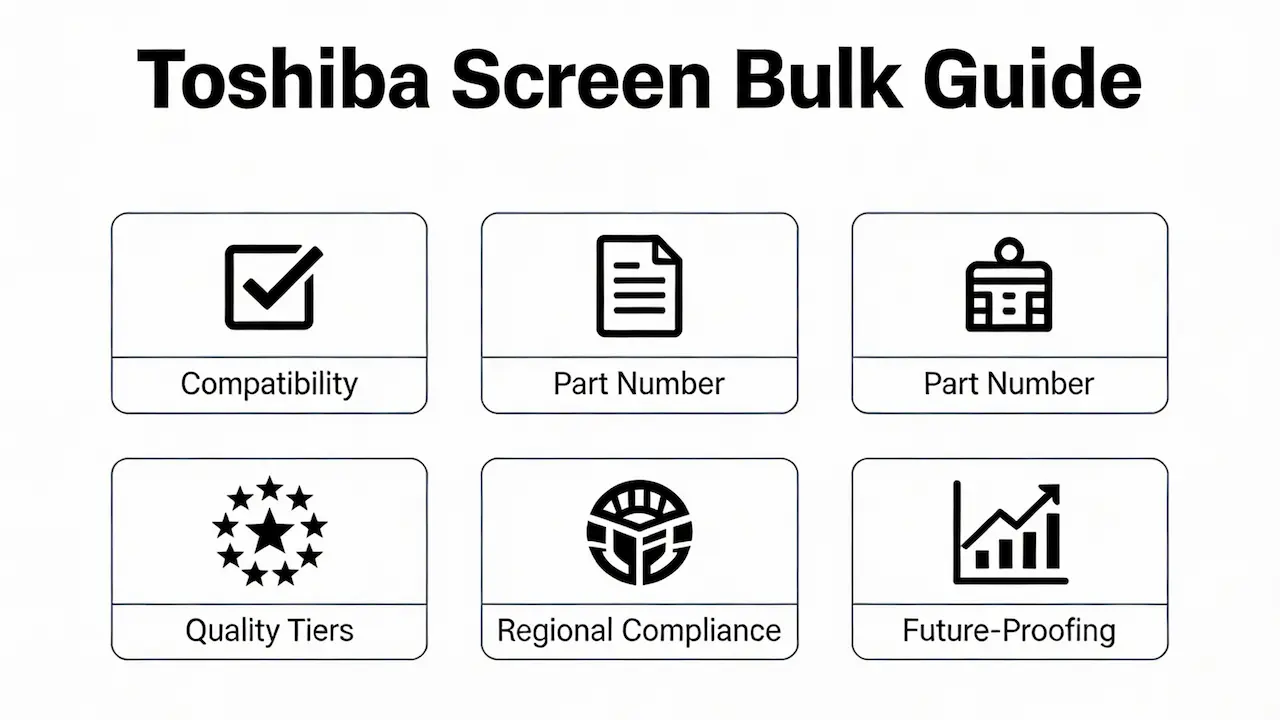 Toshiba laptop screen replacement