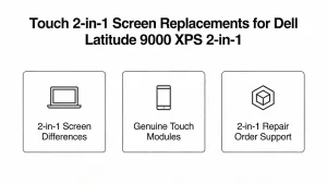 Touch & 2-in-1 Screen Replacements for Dell Latitude 9000 and XPS 2-in-1 blog frame