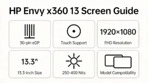 hp envy x360 13 screen guide