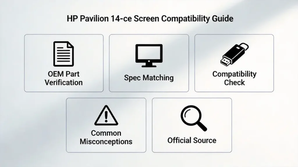 hp pavilion 14 ce screen guide