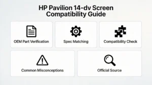 Guía de pantalla de la HP Pavilion 14 DV