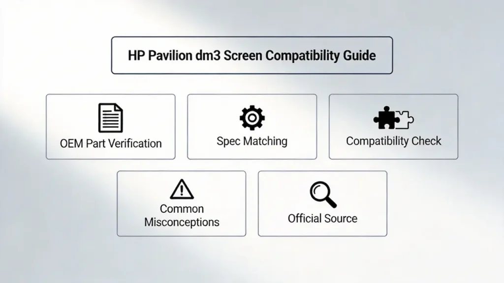 hp pavilion dm3 screen guide