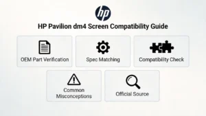Guía de pantalla de la HP Pavilion DM4
