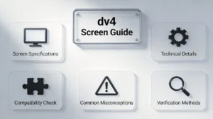 hp pavilion dv4 screen guide