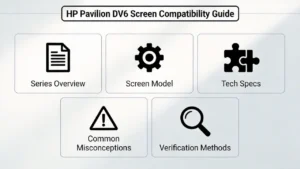 hp pavilion dv6 screen guide