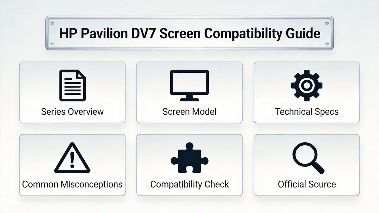 hp pavilion dv7 screen guide