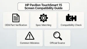 hp pavilion touchsmart 15 screen guide