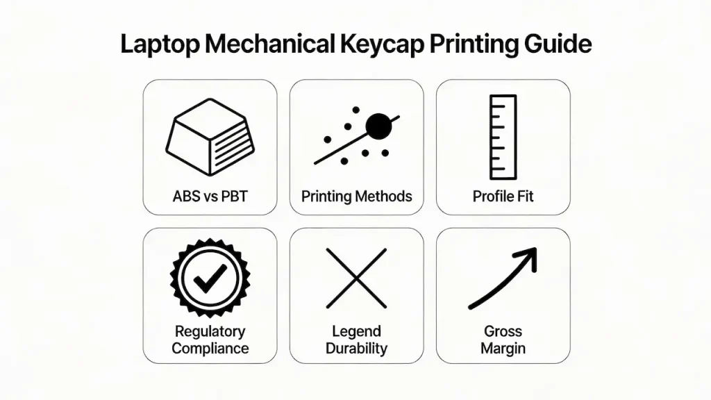 laptop mechanical keycap pringting guide