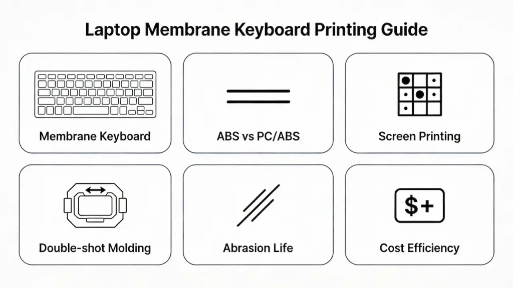 Laptop Membrane Keyboard Printing Guide