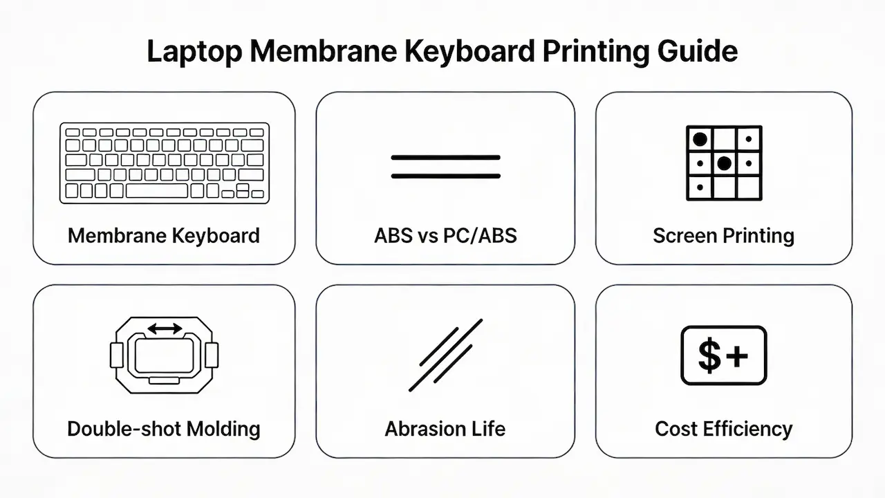 Laptop Membrane Keyboard Printing Guide