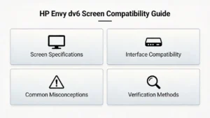 Guía de pantalla de la HP Envy DV6