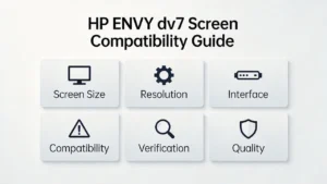 Guía de pantalla de la HP Envy DV7