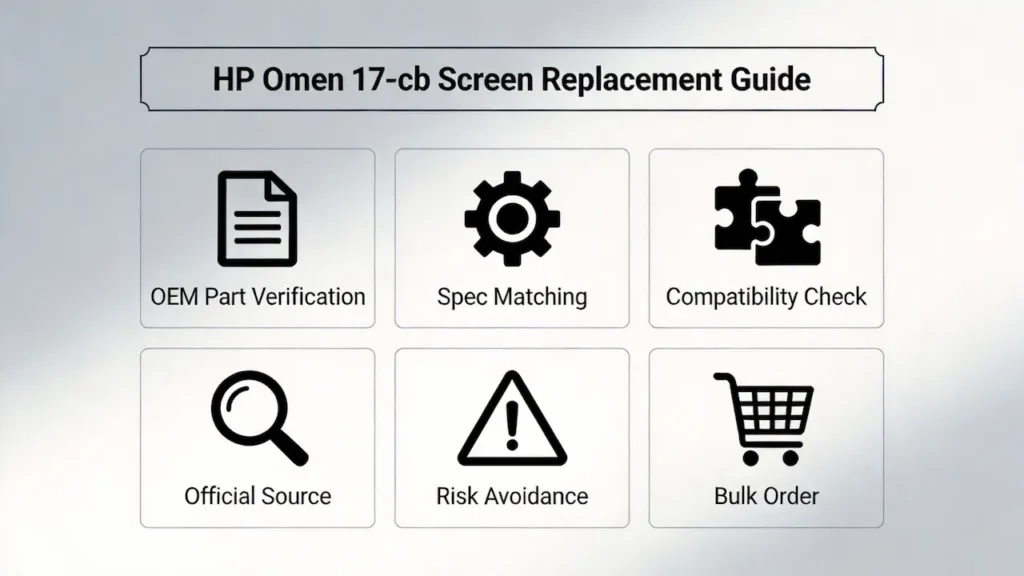 hp omen 17 cb screen guide
