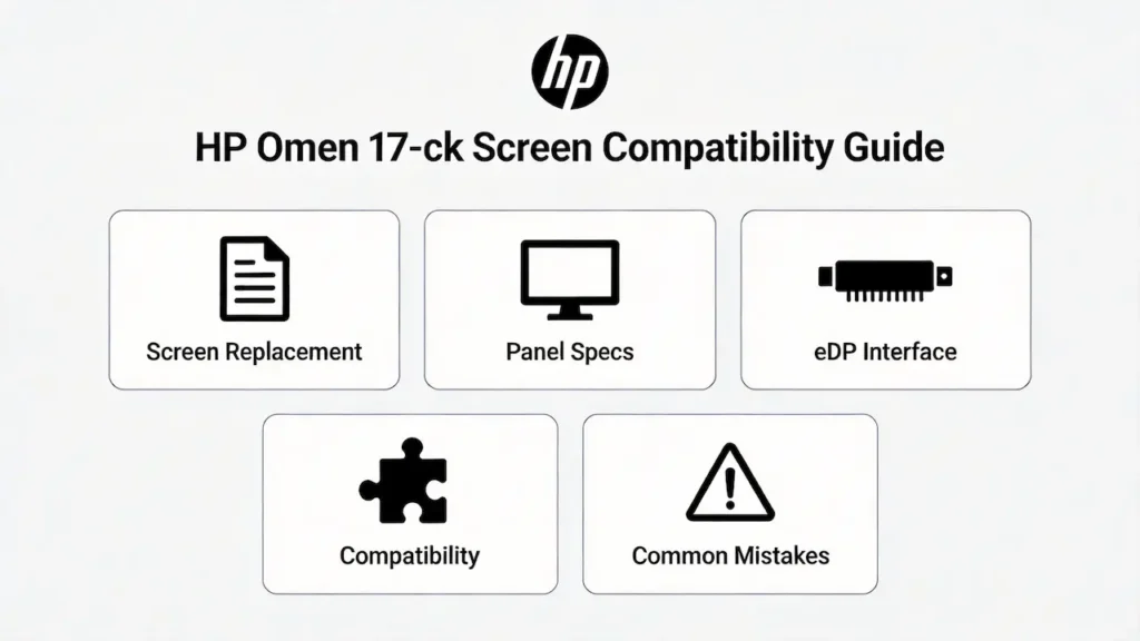 hp omen 17 ck screen guide