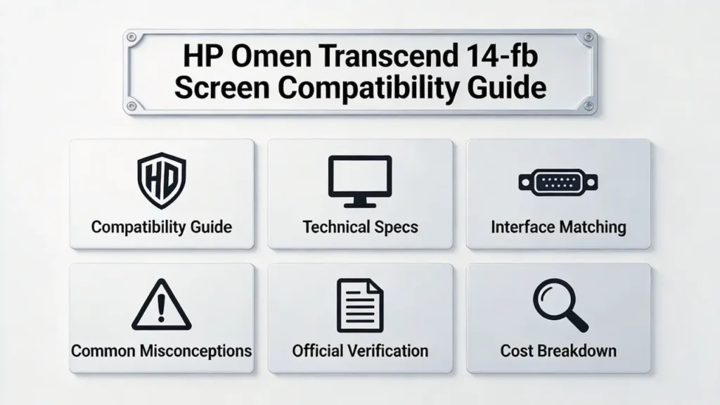 hp omen transcend 14 fb screen guide
