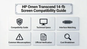 Guía de pantalla de la HP Omen Transcend 14 FB