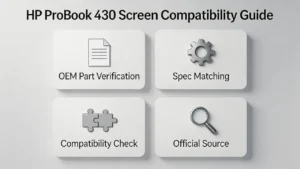 Guía de pantalla del HP ProBook 430