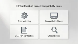 hp probook 655 screen guide
