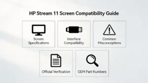 Guia de tela do HP Stream 11