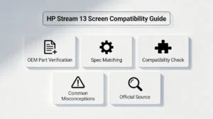hp stream 13 screen guide