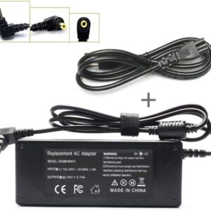 CHARGER TOSHIBA GENERICO 90W / 19V / 4.74A / 5.5 x 2.5MM