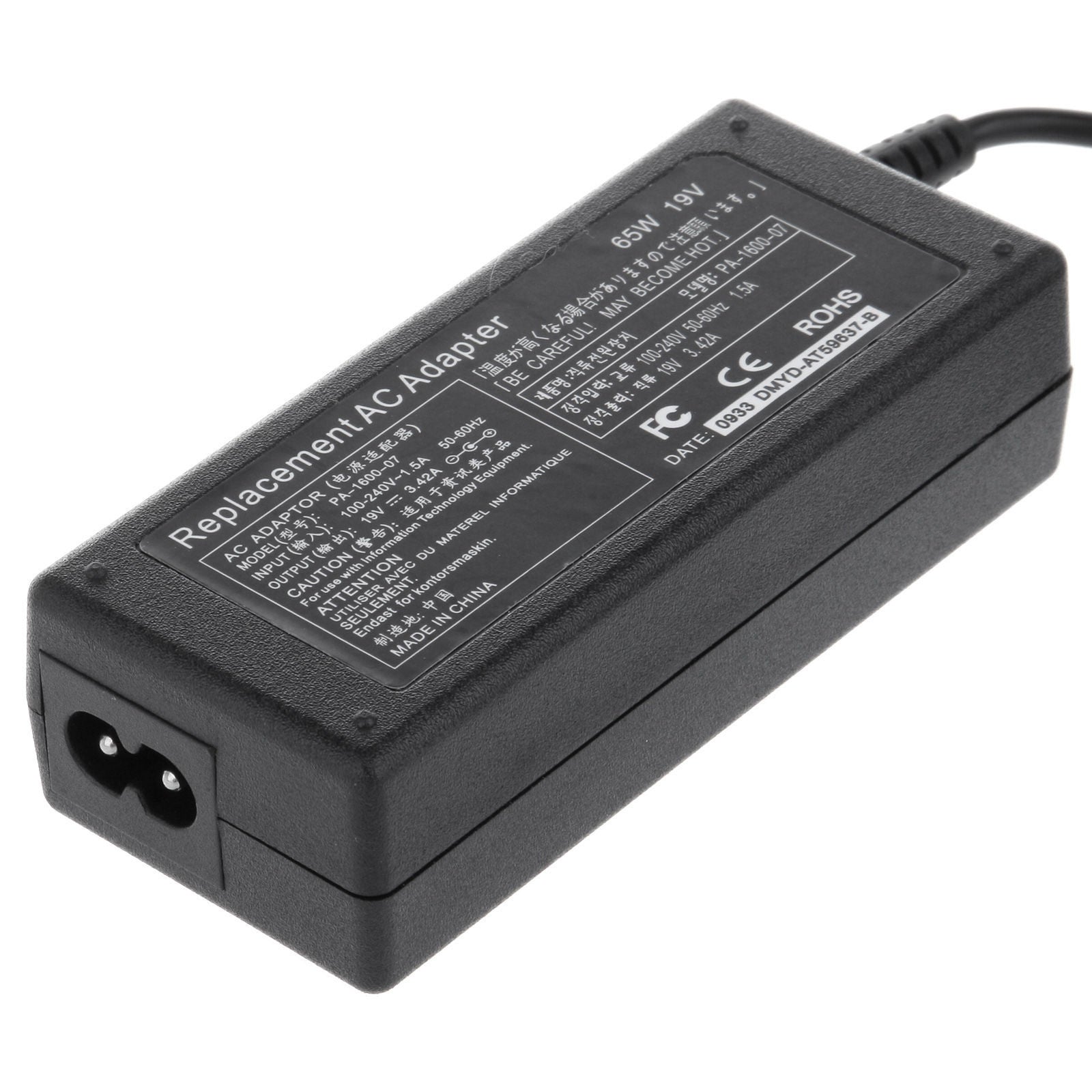 CHARGER ASUS DELL GENERICO 65W / 19V / 3.42A / 4.0 X 1.7MM - Image 4