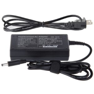 CHARGER DELL GENERICO 45W / 19.5V / 2.31A / 3.0 X 4.5 MM PIN CENTRAL PUNTA BLACK AND CORTA