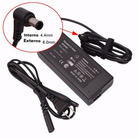 CHARGER SONY VAIO GENERICO 90W / 19.5V / 4.7A / 4.4 X 6.0MM