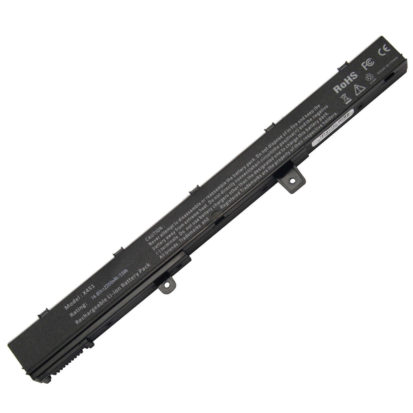 BATTERY ASUS X451M X451MA X551M X551MA D550M D550 A31LJ91 X45LI9C INTERNA 14.8V / 2200MAH / 33WH / 4 CELLS / PER ORDER 15 DAYS HABILES