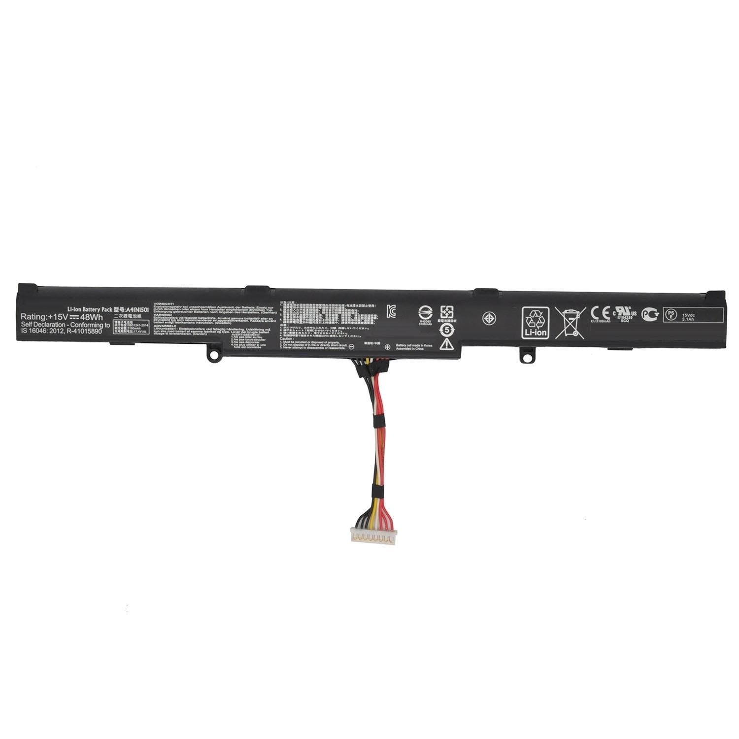 BATTERY ASUS A41N1501 L41LK2H L41LK9H ROG GL752VW G752VW N552 N552V N552VX INTERNA DE 4 CELLS - Image 3