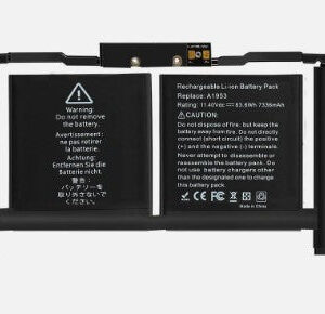 BATTERY APPLE MACBOOK PRO 15" TOUCH BAR A1990 | EMC 3215 3359 | A1953 020-02391