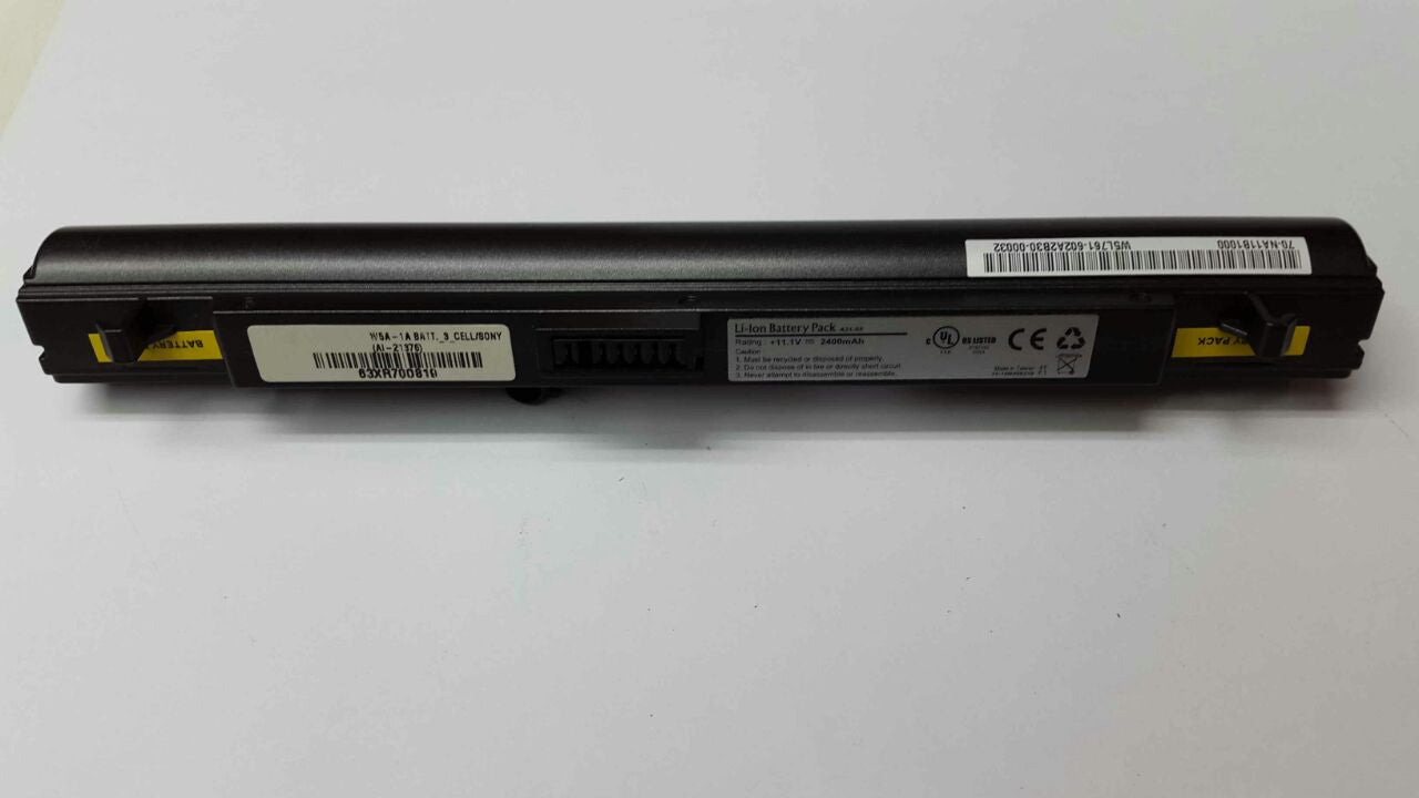 BATTERY P/NOTEBOOK ASUS W5A M5000 W5A W6F W5000 Z33 S5NP Z35L A88 B12 A33-S5 A31-S5 A32-S5 11.1V/2400MAH - Image 2