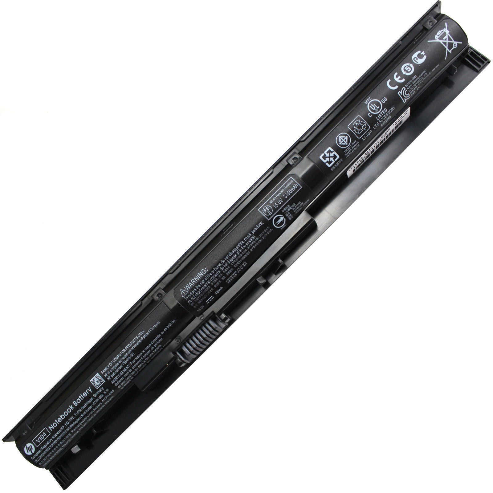 BATTERY HP COMPAQ ENVY PAVILION 14 15 17 PROBOOK 440 445 450 455 G2 VI04 DE 14.8V AND 4 CELLS