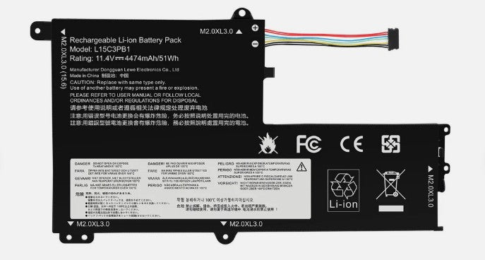 BATTERY LENOVO IDEAPAD 330S-15IKB 330S-14IKB | L14M2P21 L14L2P21 L15C3PB1 | INTERNA