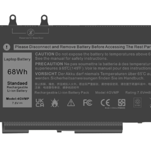 BATTERY DELL PRECISION 3540 3550 LATITUDE 5400 5410 5500 5510 | 4GVMP*