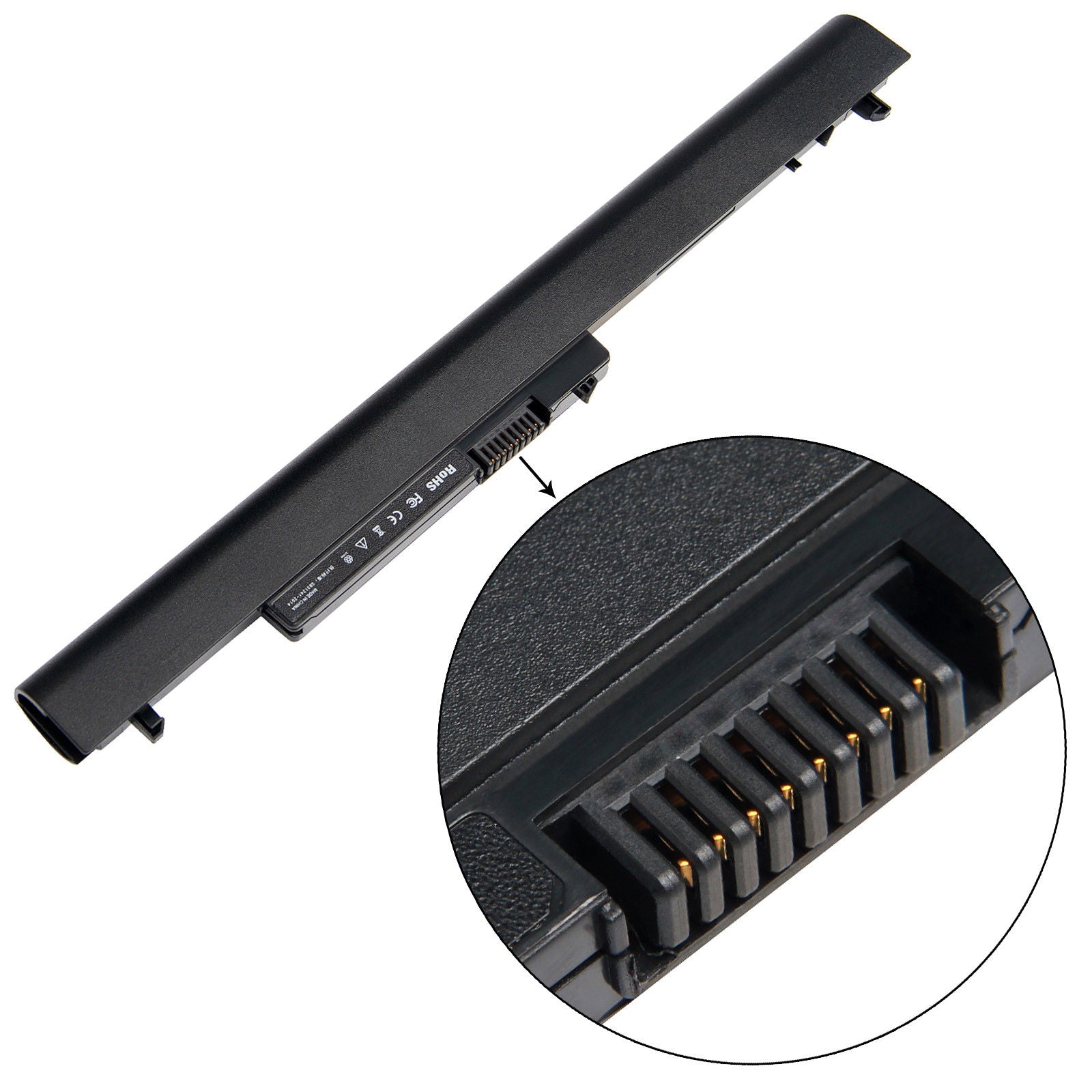 BATTERY HP COMPAQ HY04 14-F000 15-N000 STNN-YB4U HSTNN-IB4U 718101-001 DE 14.8V AND 4 CELLS - Image 2