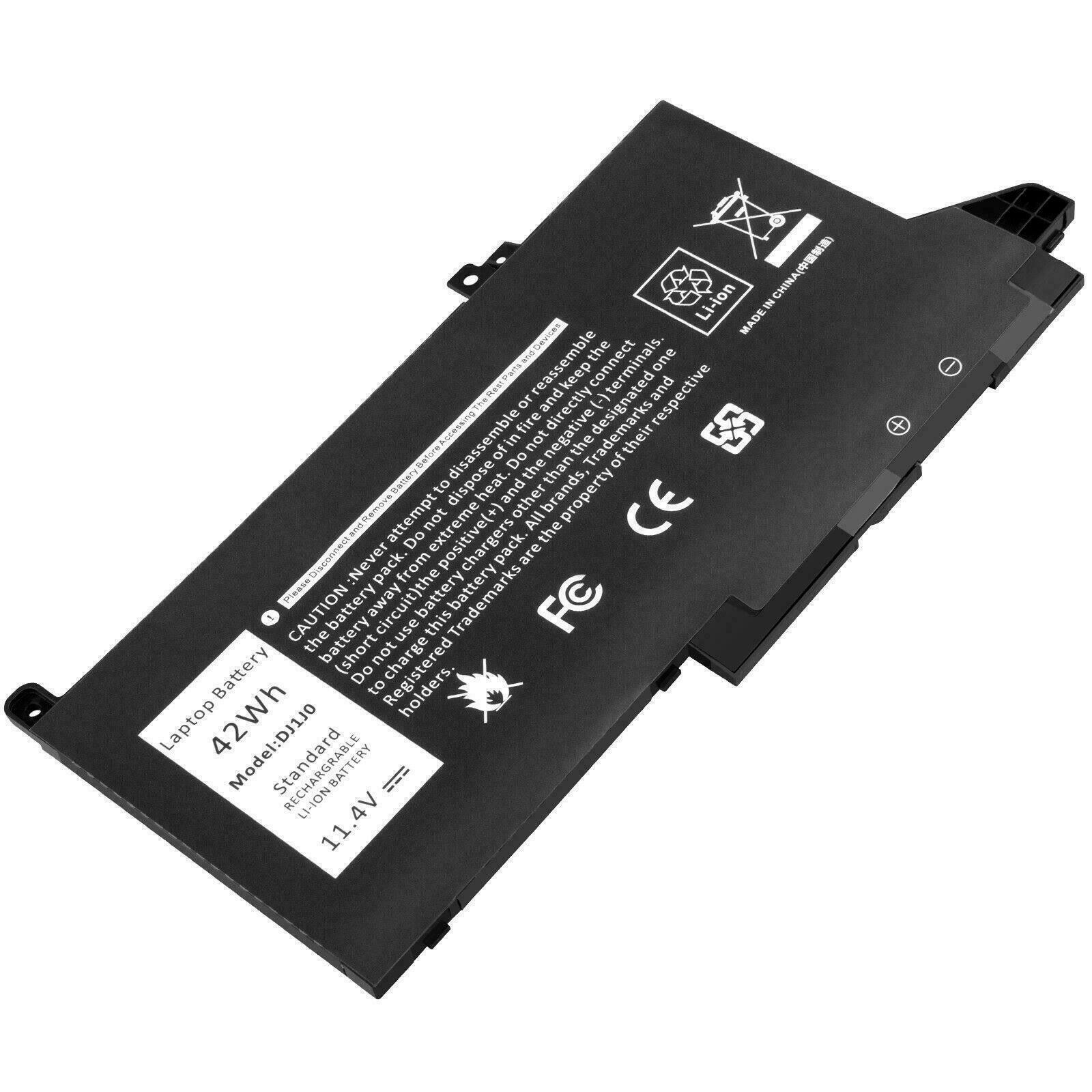 BATTERY DELL LATITUDE 12 7280 7290 13 7380 7390 14 7480 7490 DJ1J0 CERTIFIED COMPATIBLE - Image 3